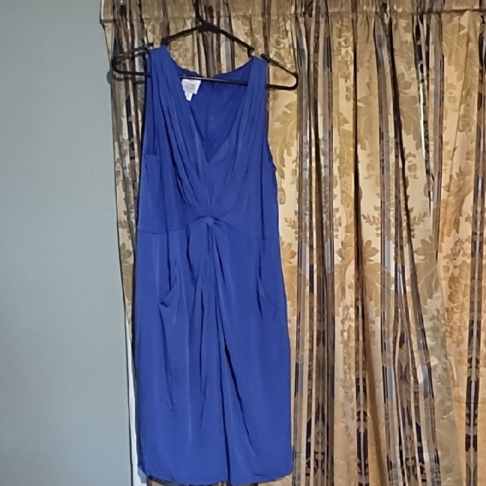 Suzi Chin & Maggie Blue Sleeveless Dress